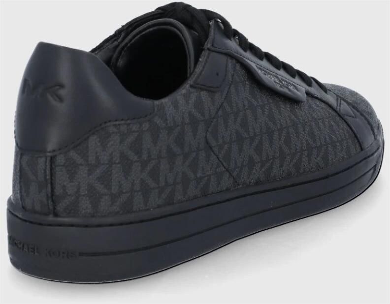 Michael Kors Monogram Print Zwarte Sneakers Black Heren