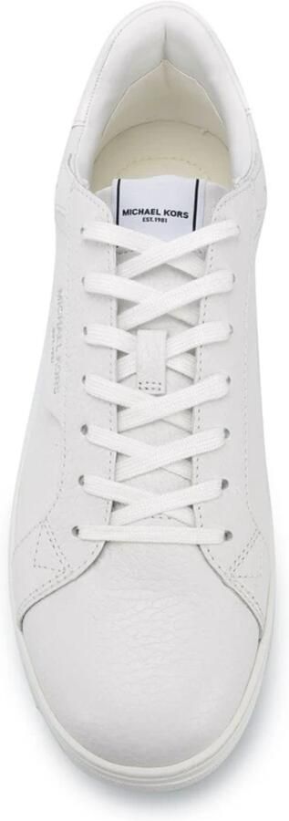 Michael Kors Witte Casual Gesloten Platte Sneakers White Heren - Foto 4