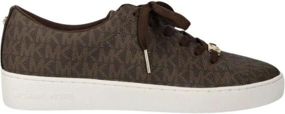 MICHAEL Kors Sneakers laag 'KEATON' donkerblauw kastanjebruin