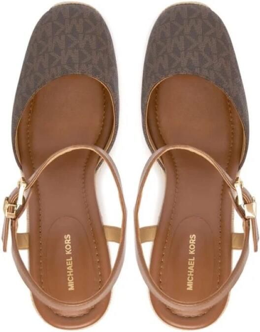 Michael Kors Kenzie Signature Logo Espadrille Wedge - Foto 2