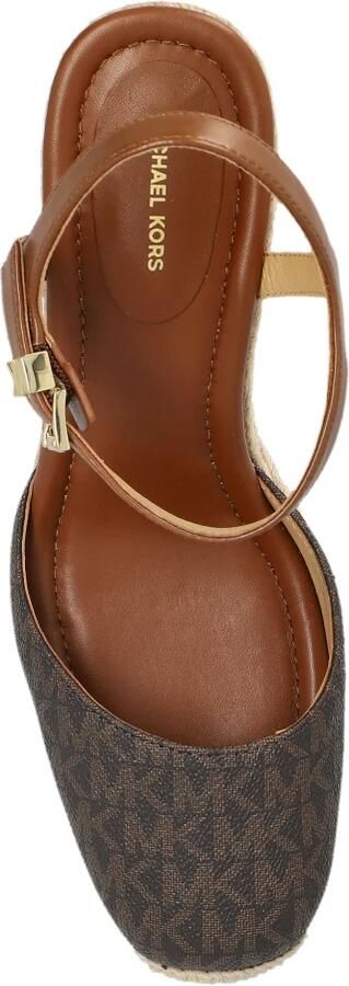 Michael Kors Kenzie Signature Logo Espadrille Wedge - Foto 2