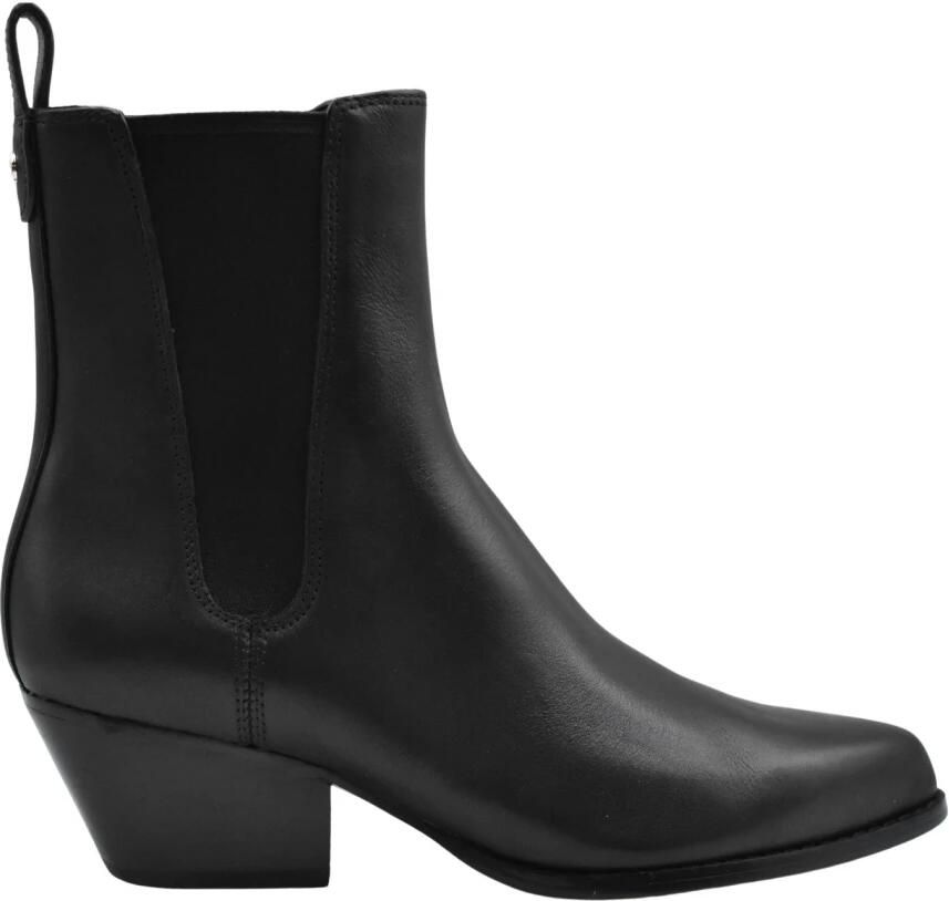 Michael Kors Kinlee leren enkellaars