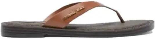 Michael Kors Sandalen Koko Flip Flop in bruin
