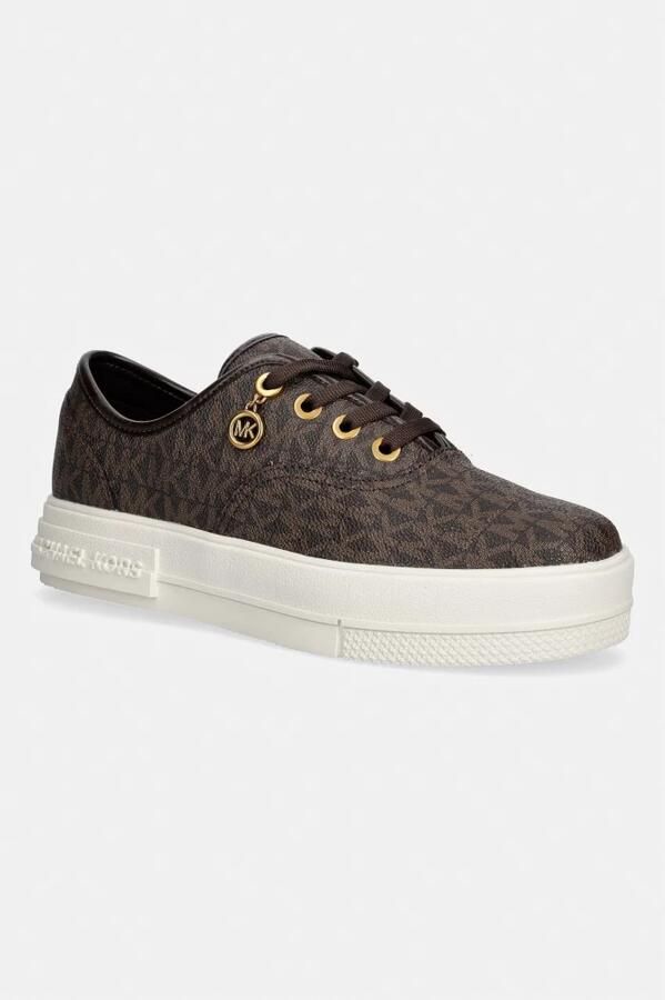 MICHAEL Kors Sneakers laag 'LINDSEY' chocoladebruin donkerbruin - Foto 2