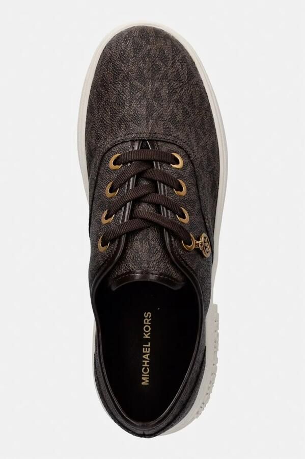 MICHAEL Kors Sneakers laag 'LINDSEY' chocoladebruin donkerbruin - Foto 4