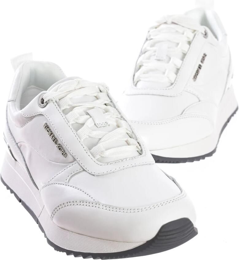 Michael Kors Rode Ronde Neus Sneakers White Dames