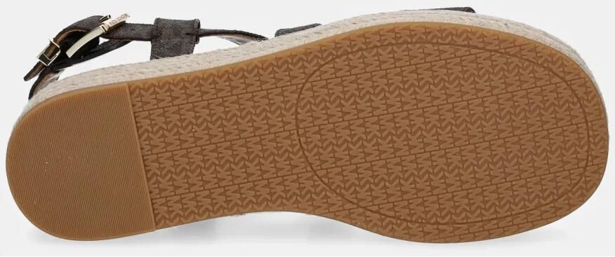 Michael Kors Dames Espadrille Bruin 40S5LYFS1B 200 Lynn Espadrille Sandal - Foto 3