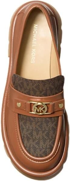 Michael Kors dy Leather Platform Loafer - Foto 2