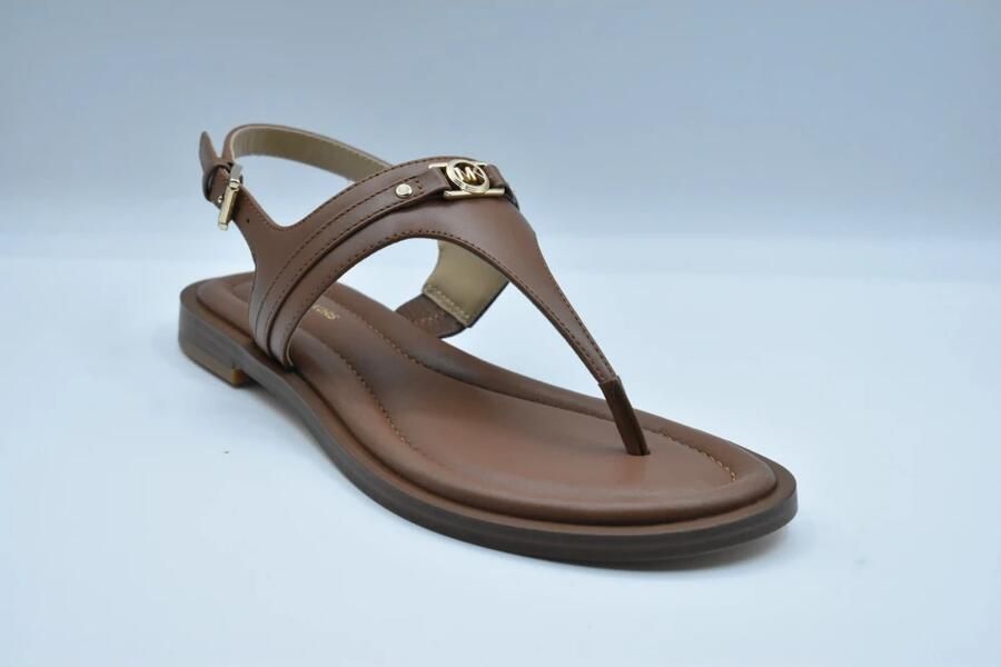 Michael Kors Mandy leren T-strap sandaal - Foto 2
