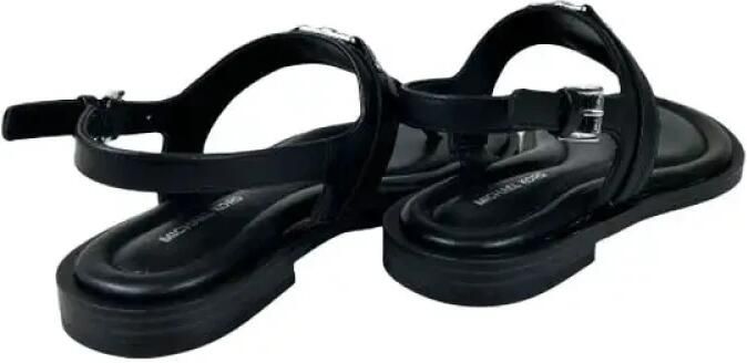 MICHAEL KORS Zwarte Sandalen Mandy Thong Sandal - Foto 4