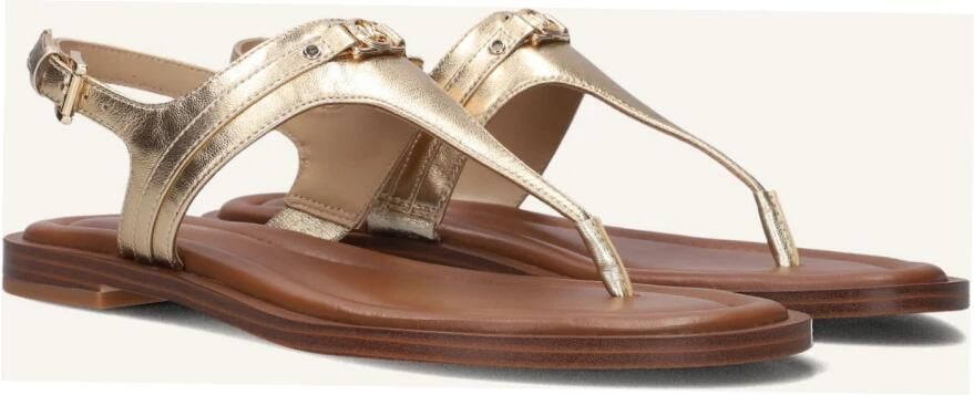 Michael Kors Mandy Thong Sandal Sandalen Dames Goud - Foto 1