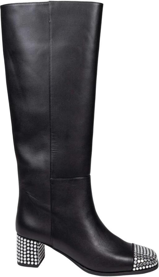 Michael Kors Matilda Embellished Leather Boot