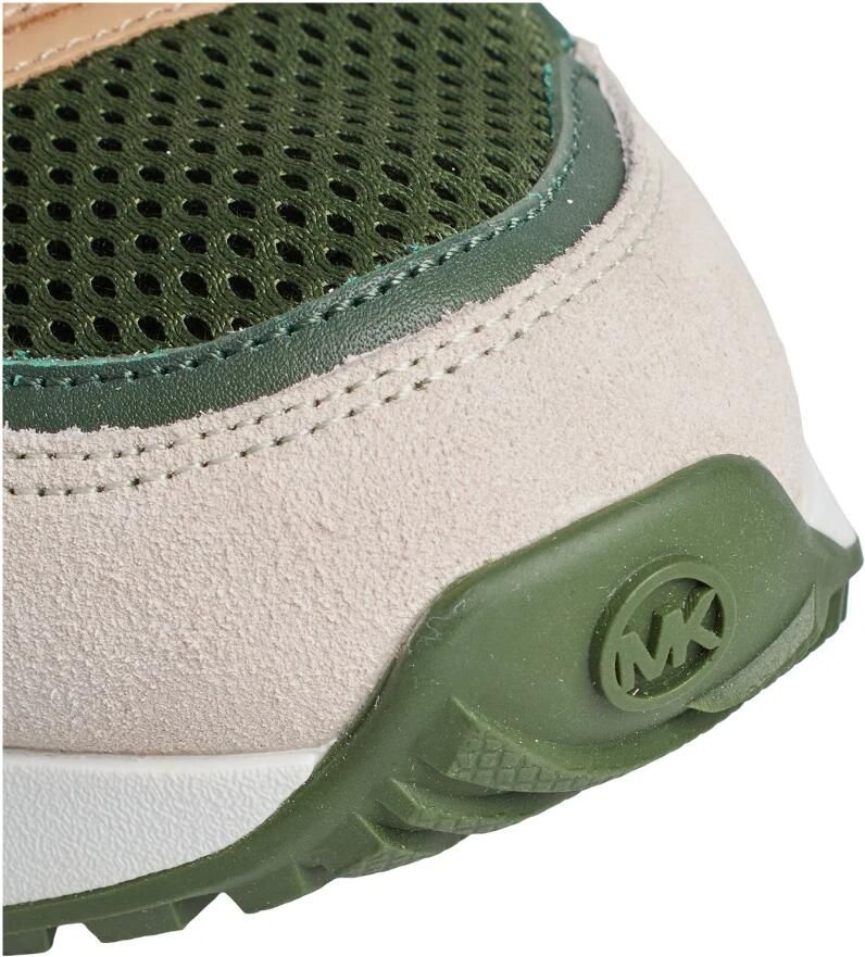 Michael Kors Mesh Flynn Sneakers met Metallic Details