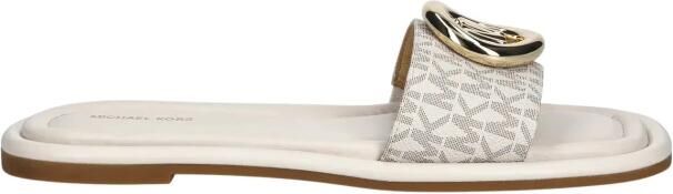 Michael Kors Milan Signature Logo Slide Sandal