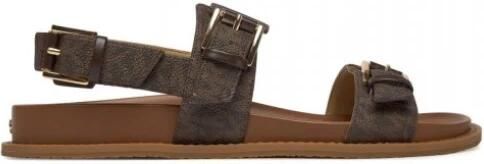 Michael Kors Nia Signature Logo Sandal