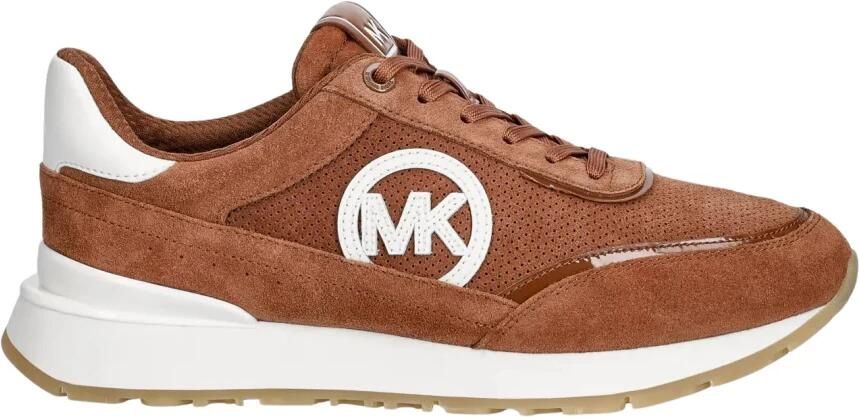 MICHAEL Kors Sneakers laag 'NOVA' bruin wit