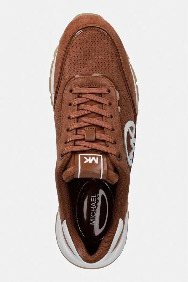 MICHAEL Kors Sneakers laag 'NOVA' bruin wit - Foto 4