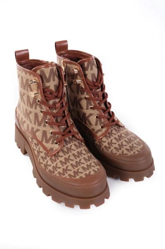 Michael Kors Payton Logo Jacquard Combat Boot - Foto 2