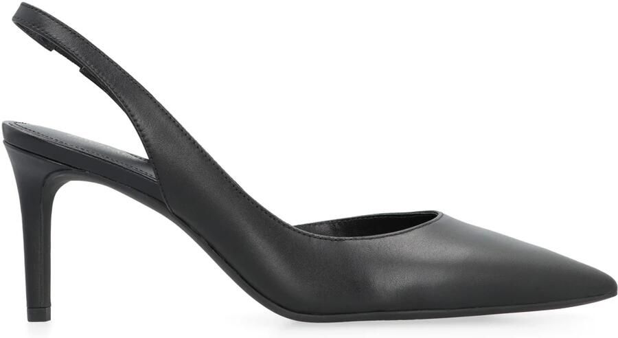 Michael Kors Alina Flex Sling Heeled Sandals Black Dames