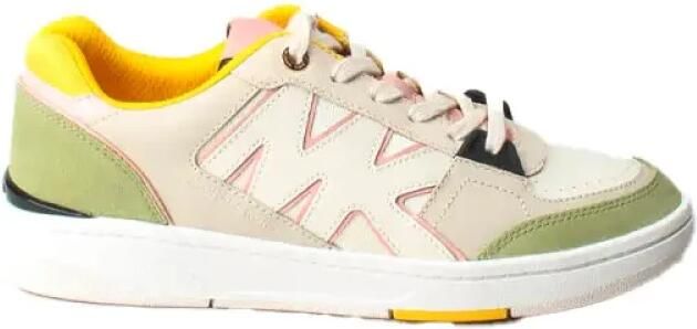 Michael Kors Rebel Lace-up dames sneaker Wit multi - Foto 2