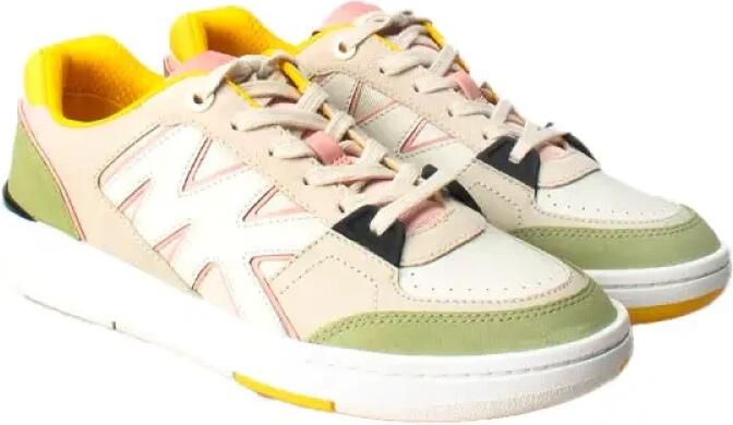 Michael Kors Rebel Lace-up dames sneaker Wit multi - Foto 3