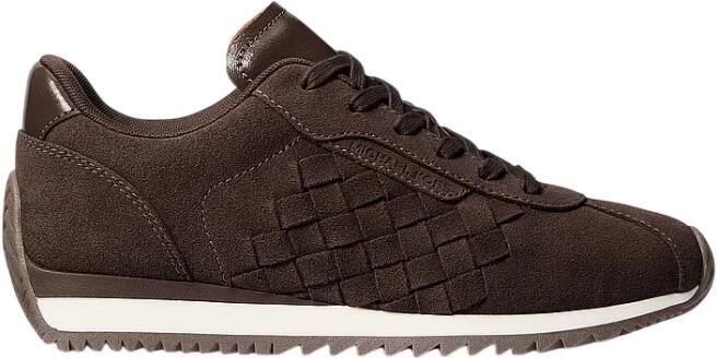 Michael Kors Rhodes geweven suède sneaker - Foto 12