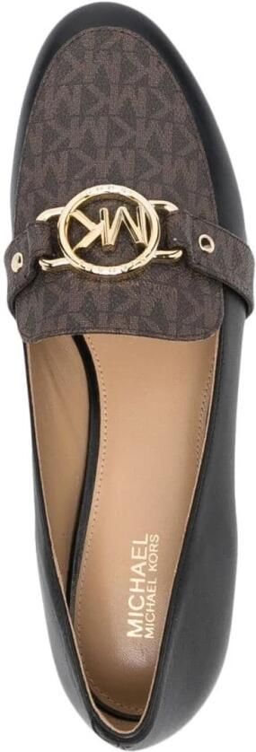 Michael Kors Rory Lederen Loafer met Logo - Foto 2