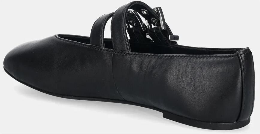 MICHAEL Kors Ballerina met riempjes 'ROWEN' zwart - Foto 3