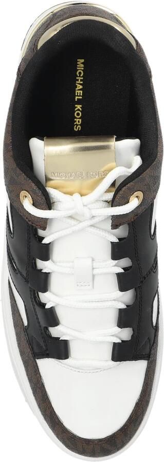 Michael Kors Ryder Mixed-Media Platform Sneaker - Foto 2