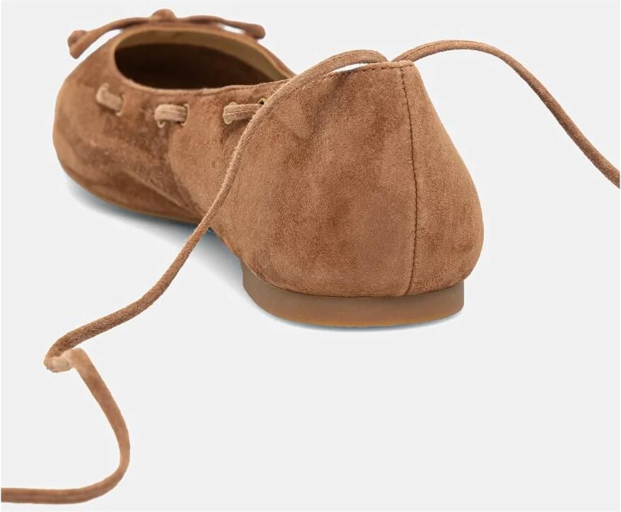 MICHAEL Kors Ballerina met riempjes 'SHAE' bruin - Foto 2