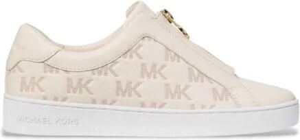 Michael Kors Keaton zip slip on sneakers crème - Foto 2