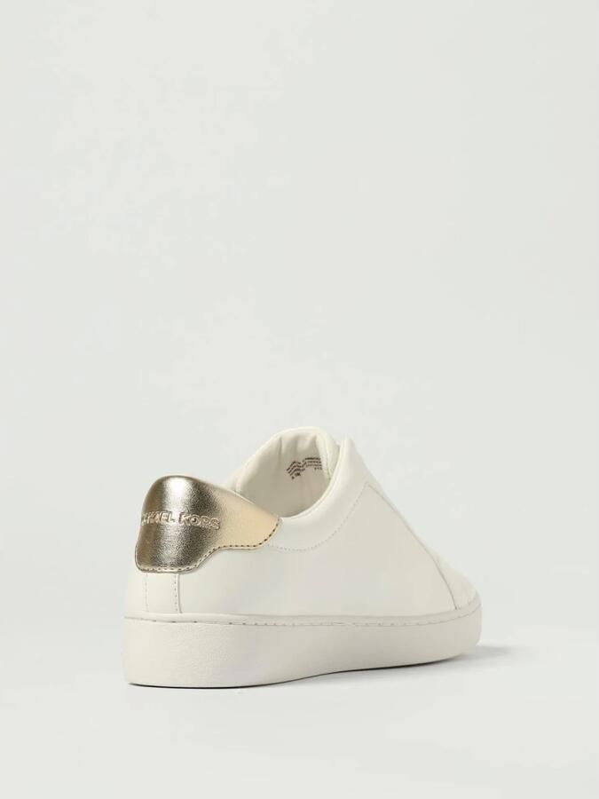 Michael Kors Dames Sneakers Keaton Zip Slip On Pale Gold Wit - Foto 3