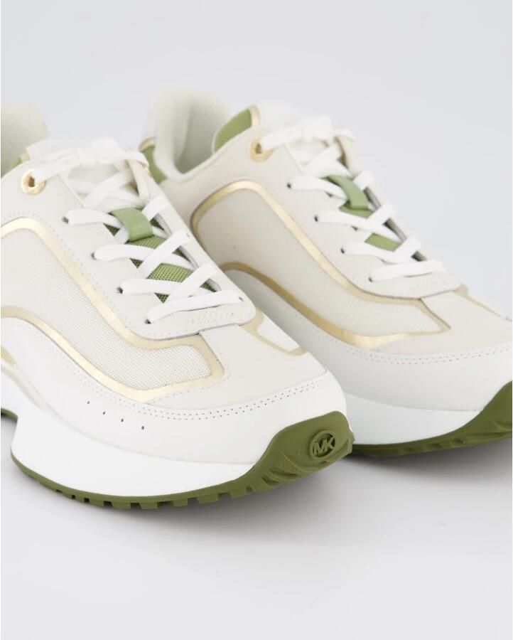 Michael Kors Ari Trainer dames sneaker Wit Groen - Foto 2