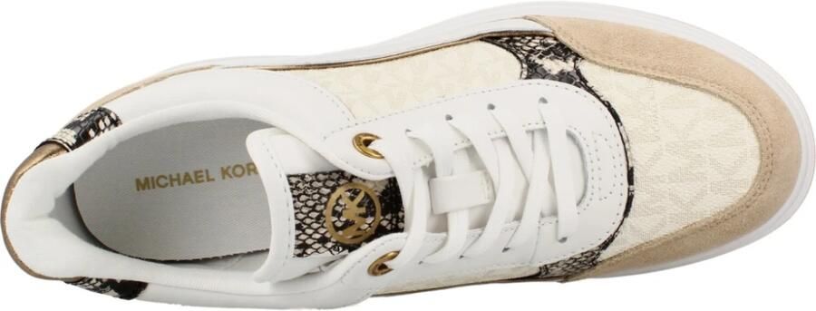 MICHAEL Kors Sneakers laag 'EMMY' beige zwart wit - Foto 10