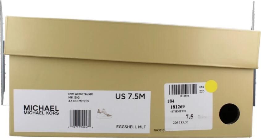 MICHAEL Kors Sneakers laag 'EMMY' beige zwart wit - Foto 9