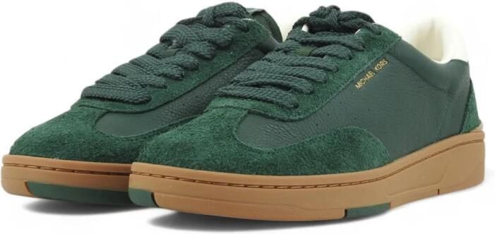 Michael Kors Vetersluiting Leren en Suède Sneakers