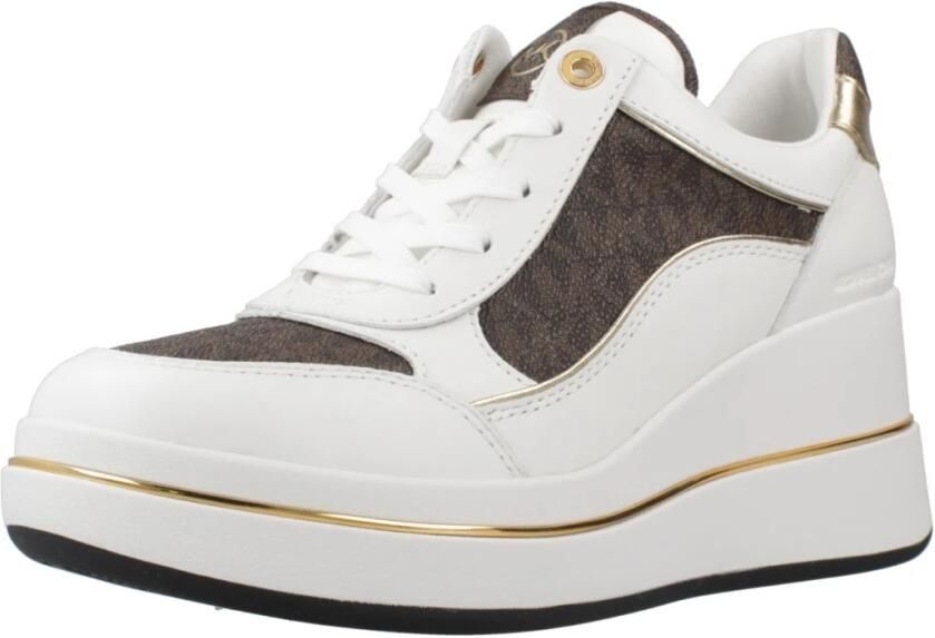 Michael Kors Dames Sneaker Wit 43F5EMFS4L 200 Emmy - Foto 5