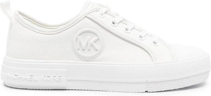 Michael Kors Witte Sneakers met Veters Casual Flats