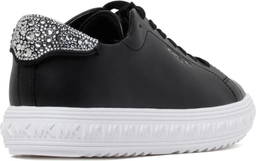 Michael Kors Zwarte Lage Top Kristal Sneakers - Foto 2