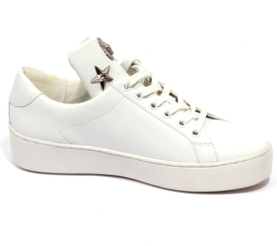 Michael Kors Mindy Lace Up leren sneakers