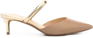 Michael Kors Muilezels met hakken Bruin Dames