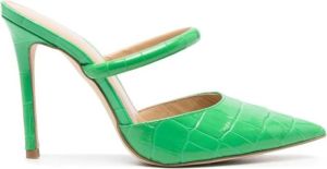Michael Kors Muilezels met hakken Groen Dames