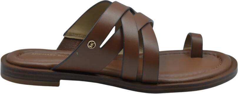Michael Kors Nora leren sandaal
