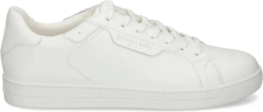 Michael Kors Eenvoudige Veterschoenen White Heren