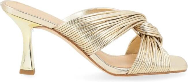 Michael Kors Pale Gold Sandal Alessia Model