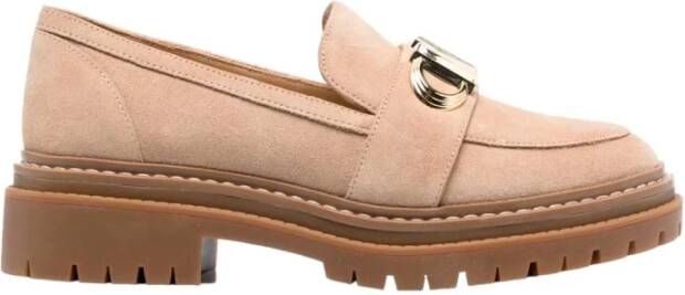 Michael Kors Parker Lug Loafer Stijlvolle Schoen Pink Dames