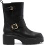 Michael Kors Stijlvolle Bikerlaarzen Perry Bootie Black Dames - Thumbnail 2