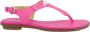 Michael Kors Plate Thong Sandalen Roze Pink Dames - Thumbnail 1