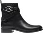Michael Kors Platte Bootie voor modebewuste vrouwen Black Dames - Thumbnail 1