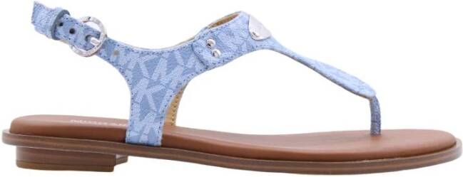 Michael Kors Platte sandalen Blauw Dames